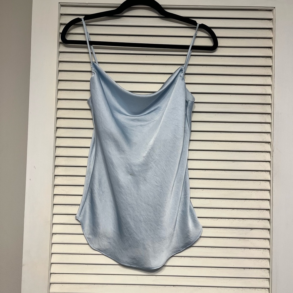 Aritzia Light Blue Spaghetti Strap Top